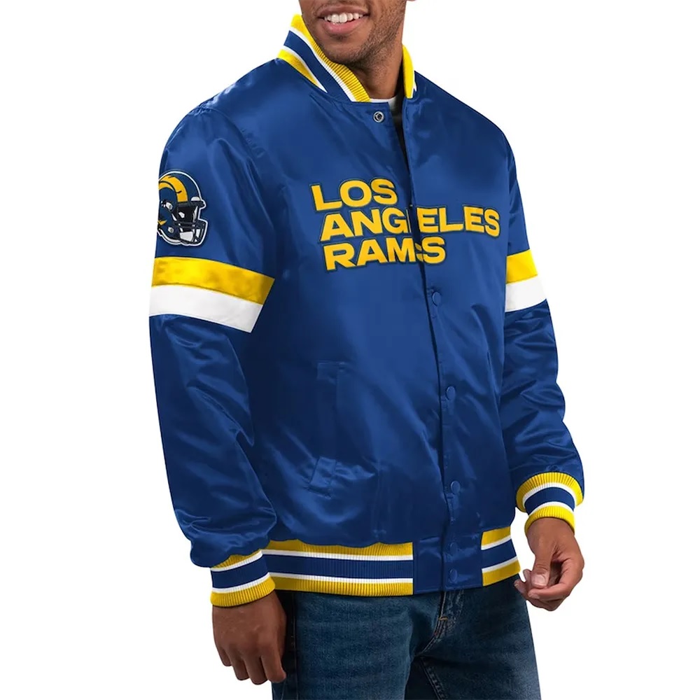 Home Game LA Rams Royal Jacket