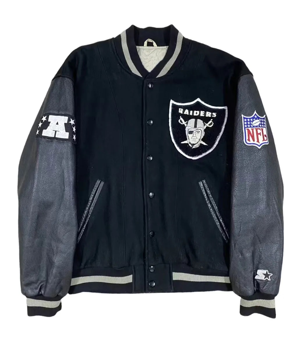 Ice Cube Los Angeles Raiders Varsity Jacket