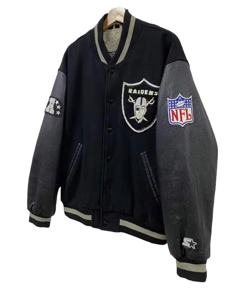 Ice Cube Los Angeles Raiders Varsity Jacket