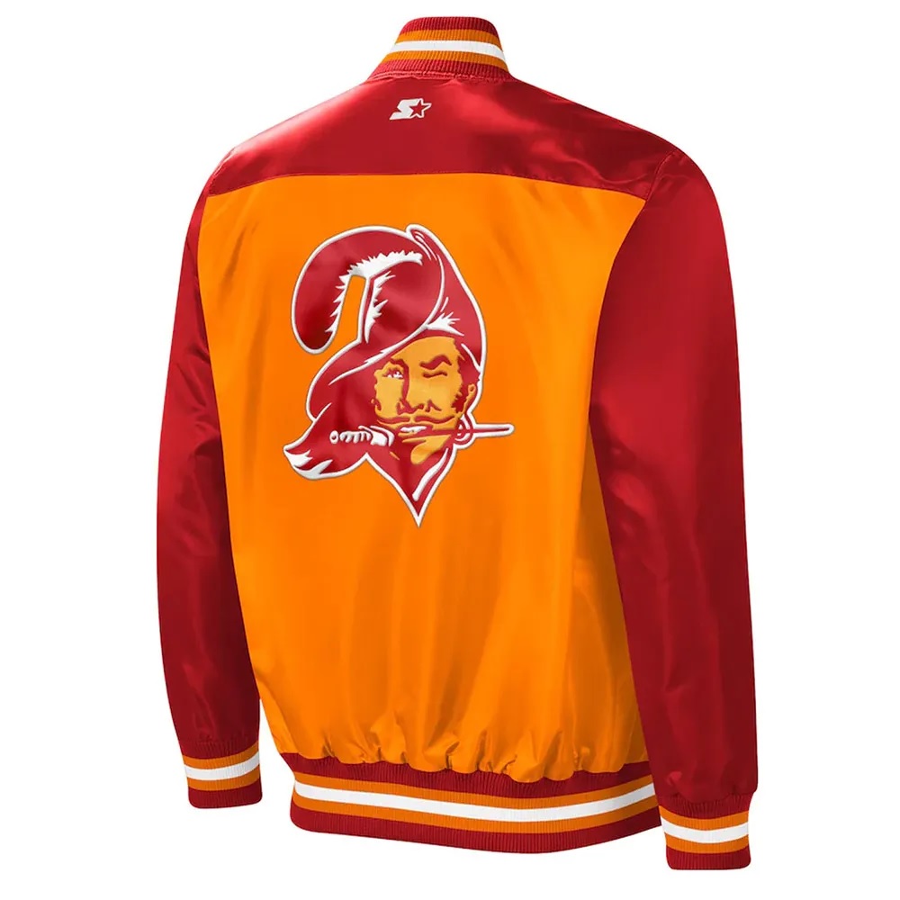 Tradition Tampa Bay Buccaneers Varsity Satin Jacket