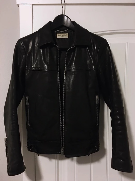 Alex Turners Mens Black Leather Jacket