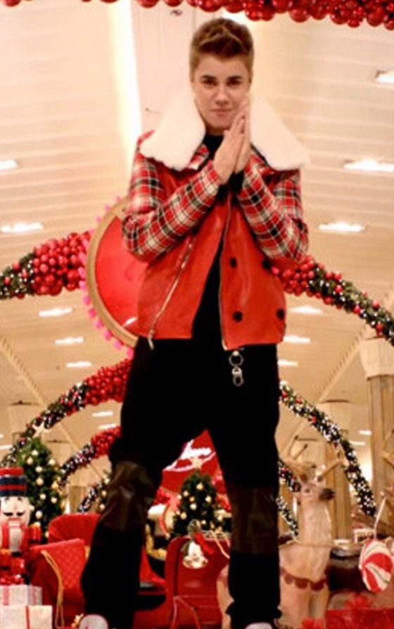 All I Want For Christmas Is You Justin Bieber Jacket